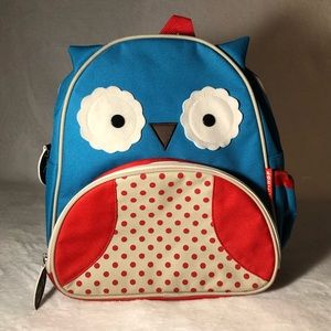 Skip hop zoo toddler owl backpack